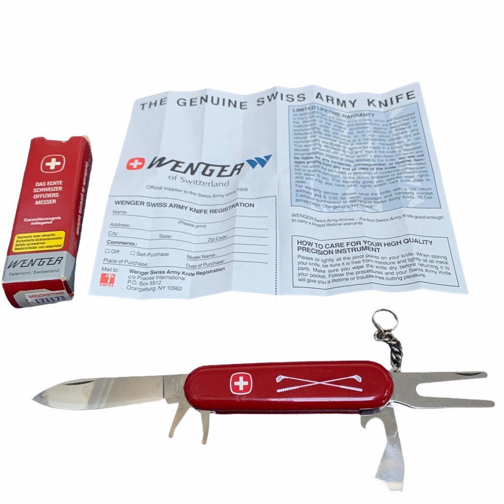 Wenger Red Golf Pro Knife